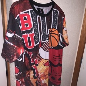 NBA x Chicago Bulls All Over Print T- Shirt